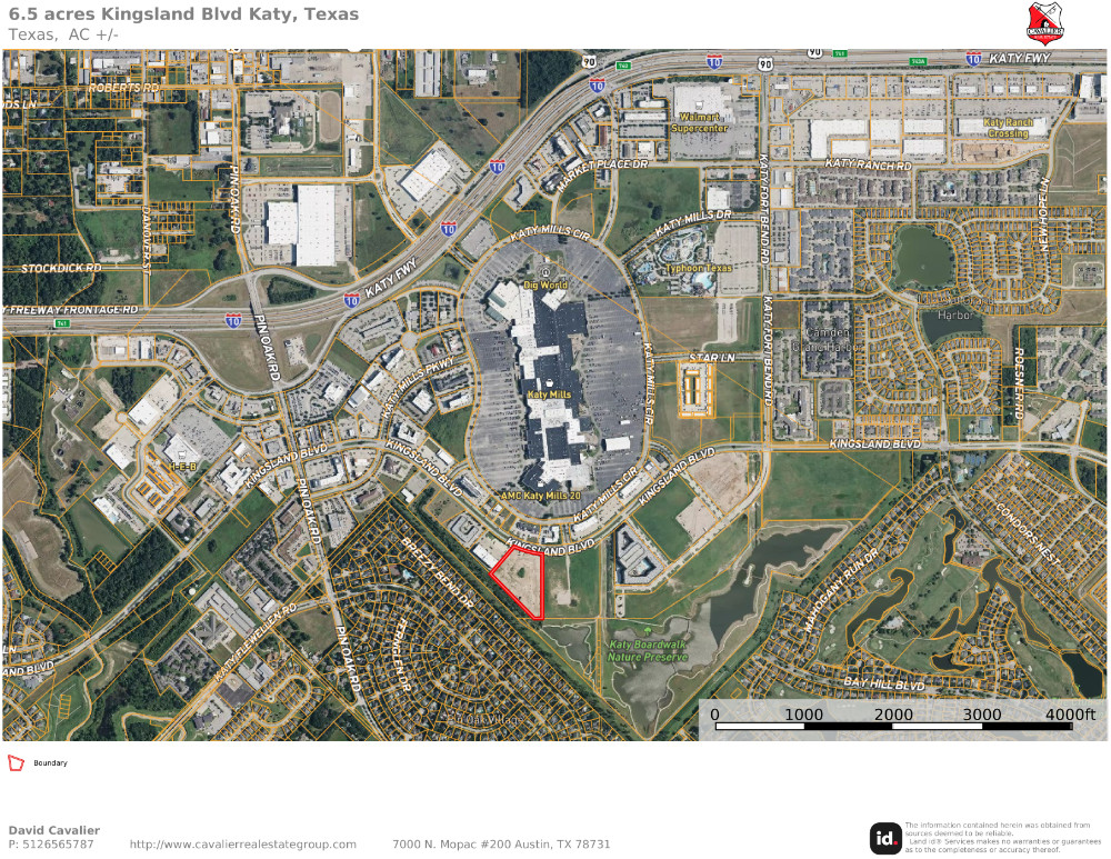 site in surrounding area